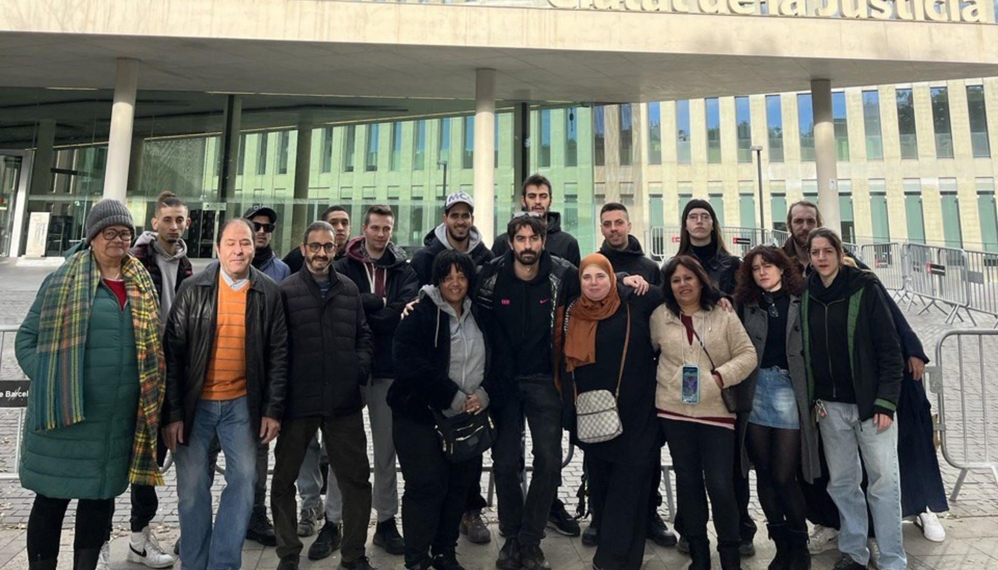 Encausados desahucio Barcelona